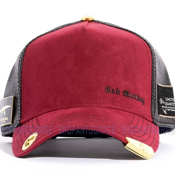 Red Monkey Blown Away RM1419 Limited Edition Unisex Trucker Hat Cap | 3 Colors - Picture 6 of 16